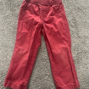 Carter's Vibrant Red Casual Kids Pants